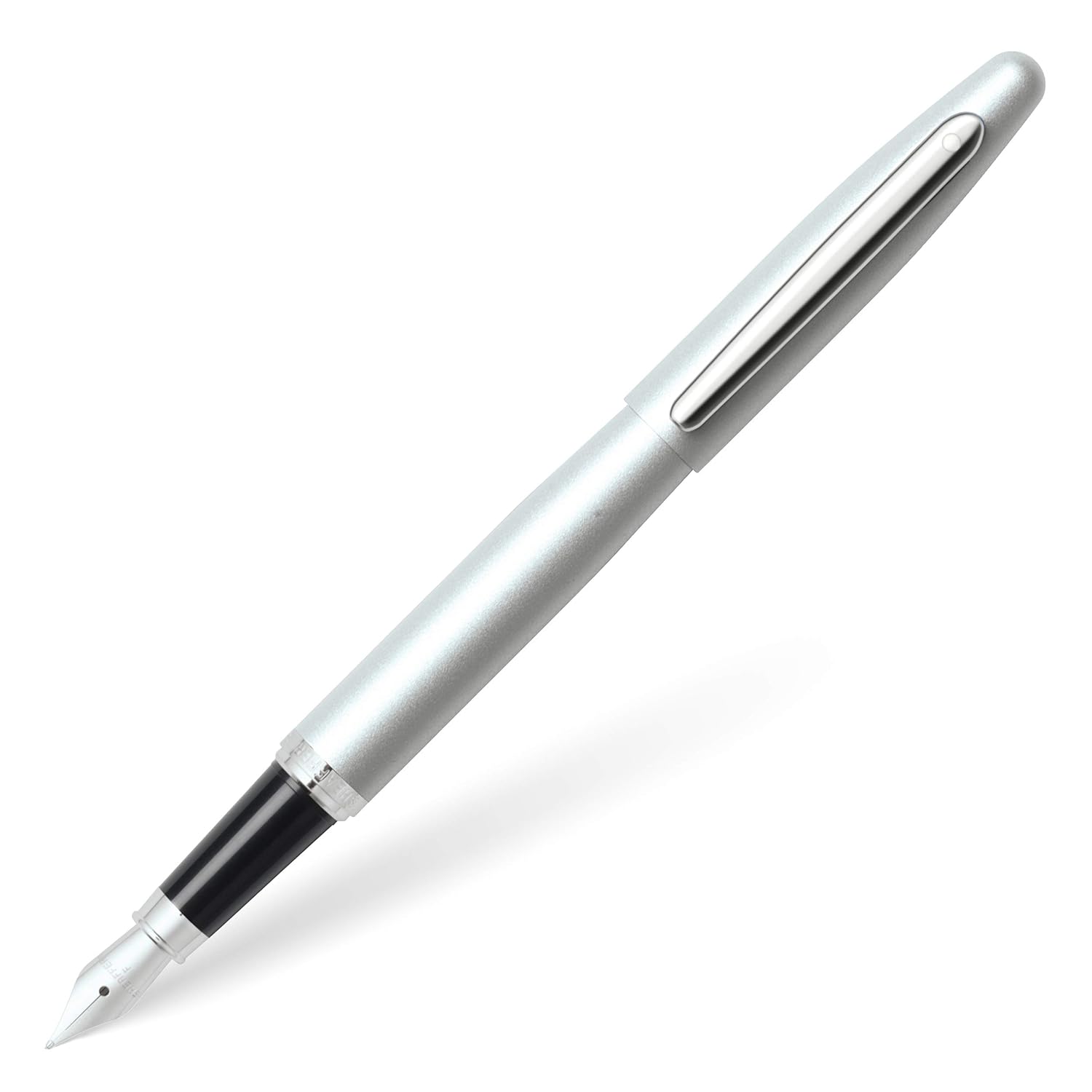Sheaffer VFM Fountain Pen 9400 Silver with Chrome Plated Trim | Medium Nib