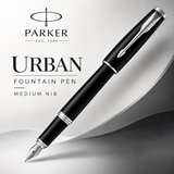 Parker Urban Metro Metallic Muted Black CT Fountain Pen