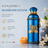 Alexandre.J Mandarine Sultane EDP 100ml, unisex perfume bottle