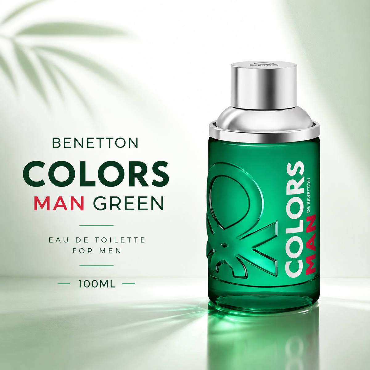 Benetton Colors Man Green EDT 100ml – Fresh Men's Fragrance
