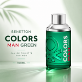 Benetton Colors Man Green EDT 100ml – Fresh Men's Fragrance