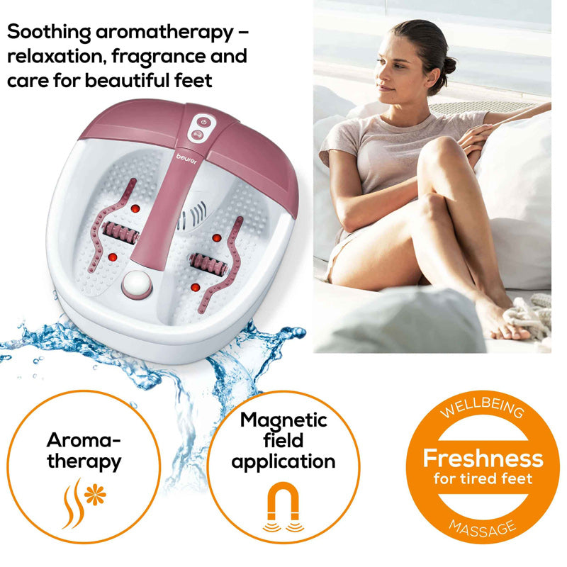 Beurer FB 35 foot spa with aromatherapy and pedicure, foot bath massager, additional view 6