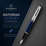 Waterman Expert Deluxe Blue Obsession Fountain Pen