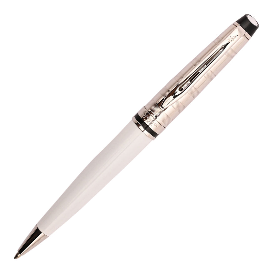 Waterman Expert Deluxe White CT Ballpoint Pen