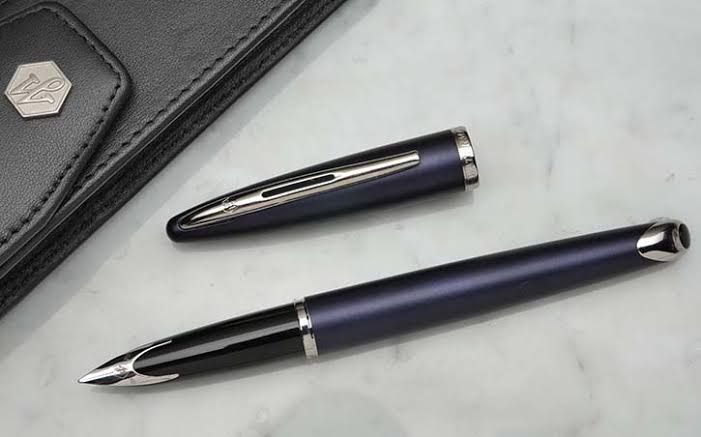 Waterman Carène Blue ST Fountain Pen – Medium Nib