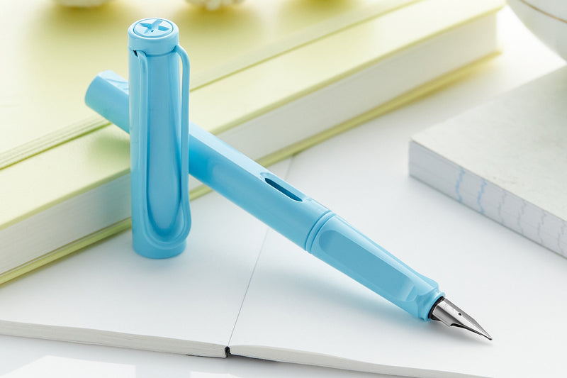Lamy Safari Aquasky Fountain Pen – Medium Nib
