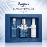 Pepe Jeans Classic Travel Set For Him – EDT 30ml + After Shave 50ml + Shower Gel 50ml