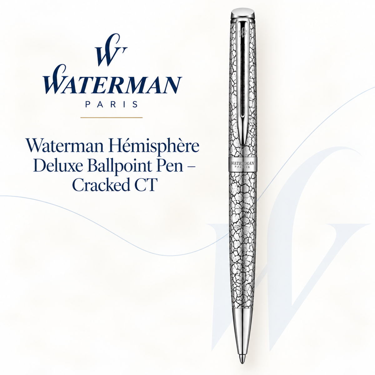Waterman Hémisphère Deluxe Ballpoint Pen – Cracked CT