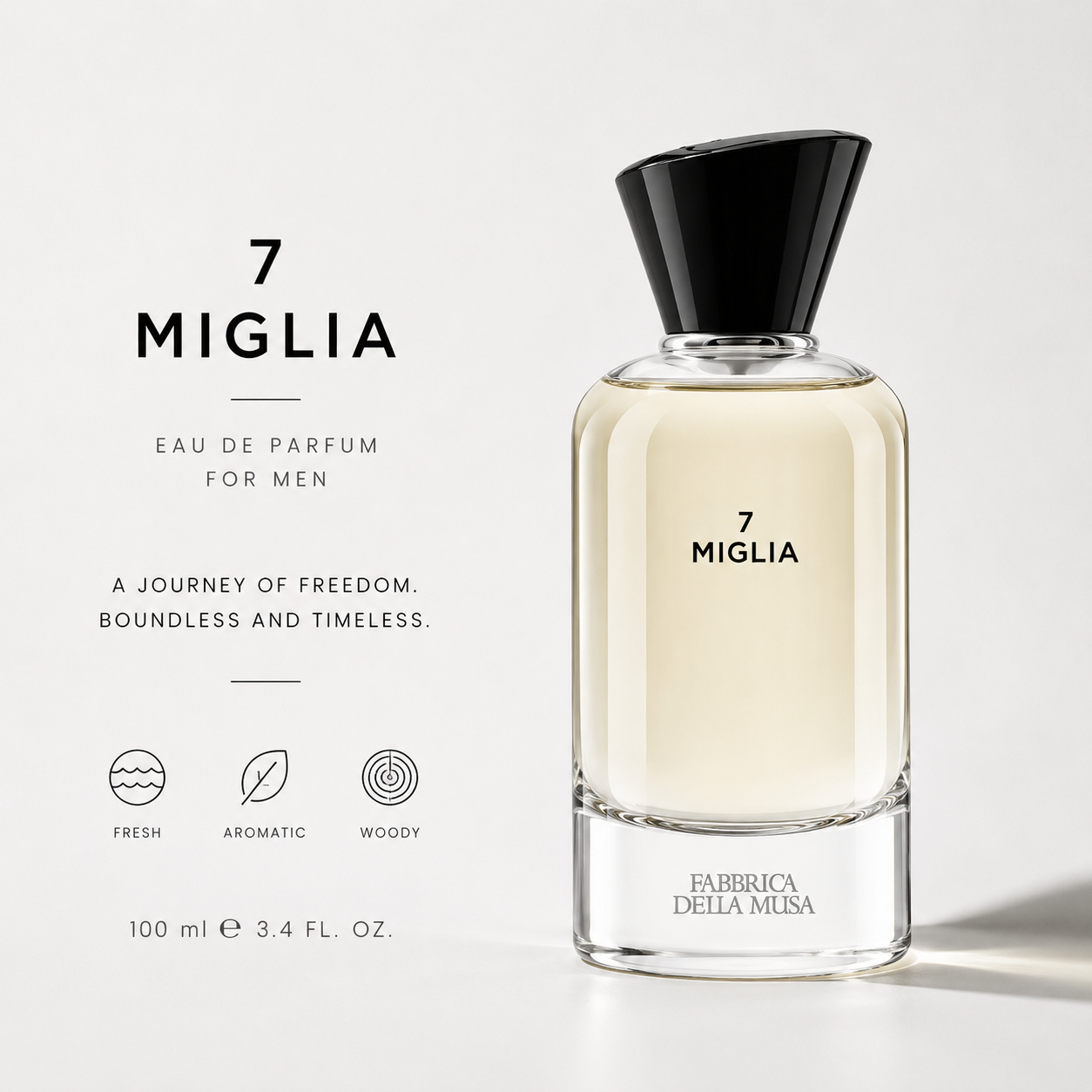Fabbrica Della Musa 7 Miglia For Men EDP 100Ml