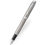 Parker IM Stainless Steel Chrome Trim Fountain Pen