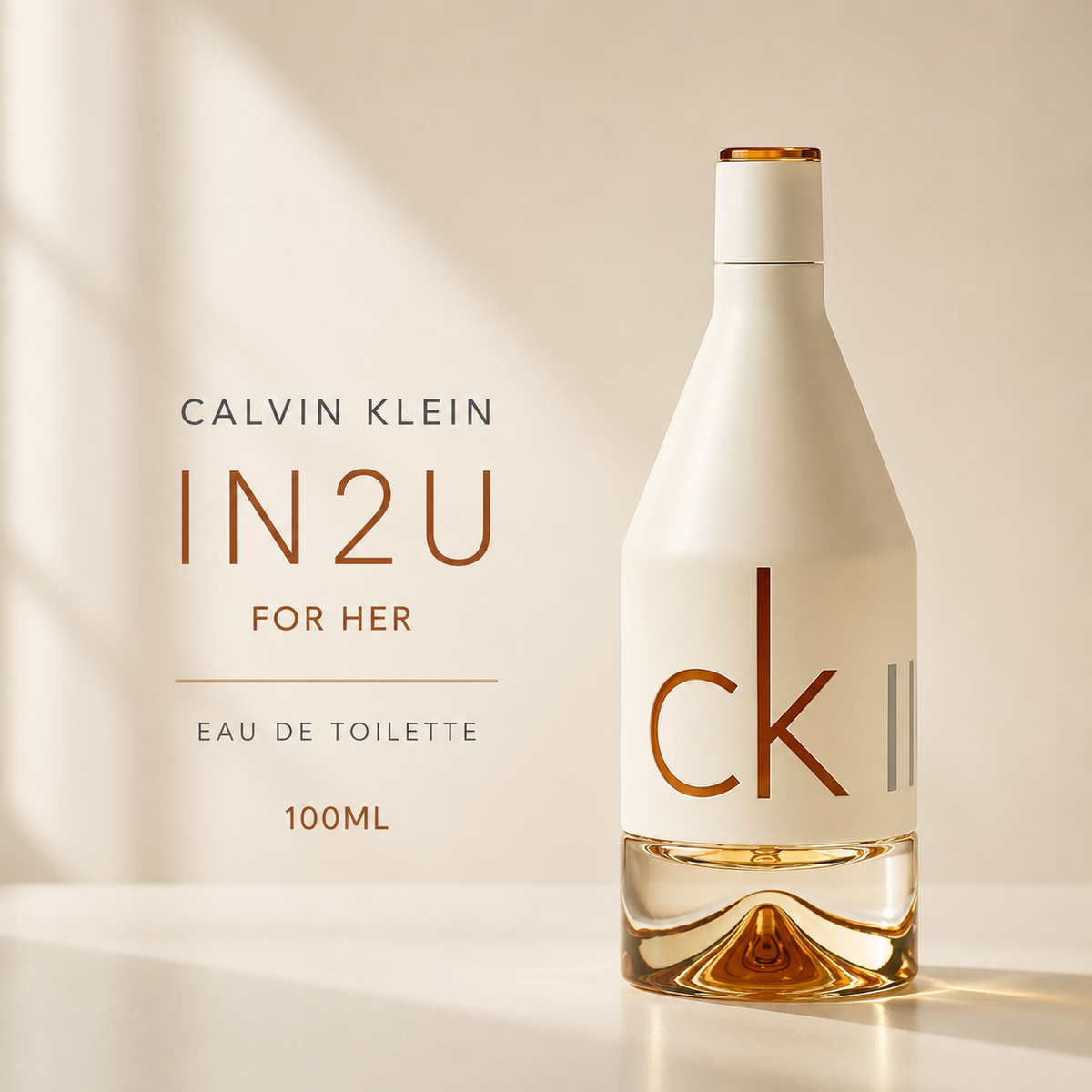 Calvin Klein IN2U for Her Eau de Toilette – 100ml