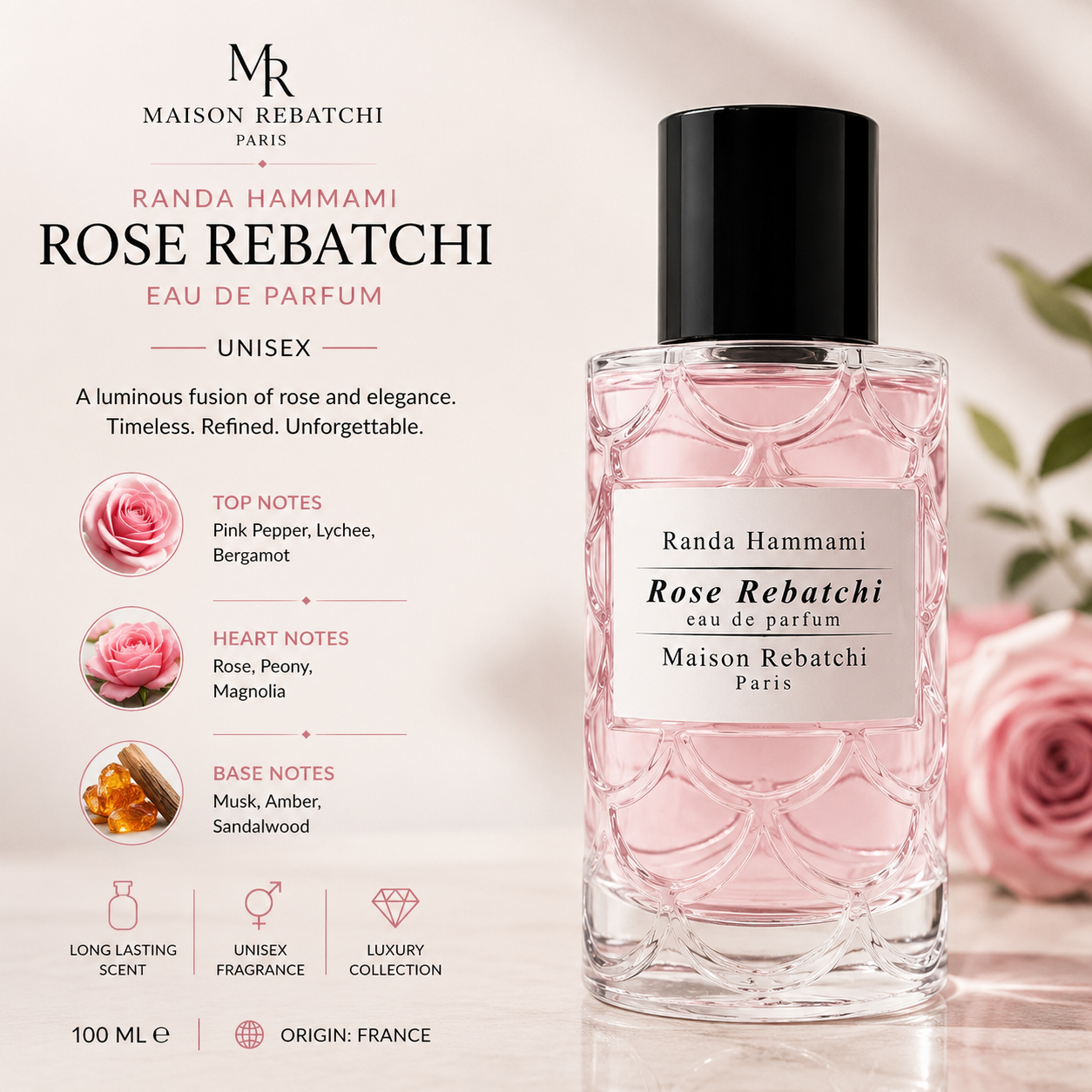 Maison Rebatchi Rose Rebatchi EDP 100ml