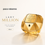 Paco Rabanne Lady Million Eau de Parfum for Women – 80ml