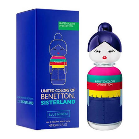 Benetton Sisterland Blue Neroli For Women Edt 80Ml