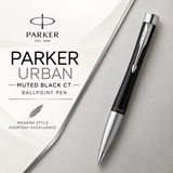 Parker Urban Muted Black CT Ballpoint Pen