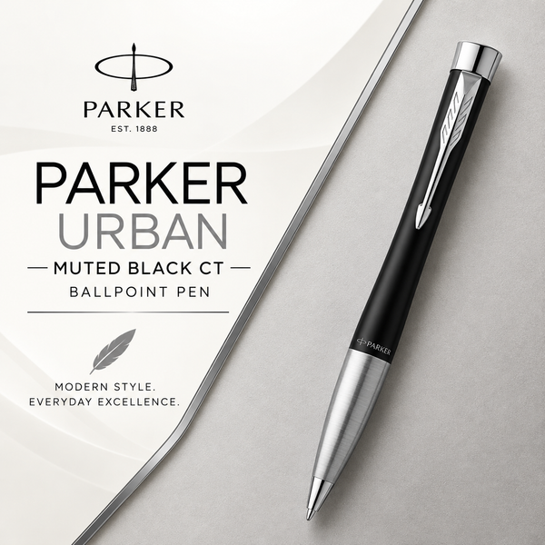Parker Urban Muted Black CT Ballpoint Pen
