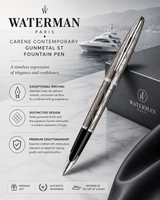 Waterman Carène Contemporary Gunmetal ST Fountain Pen