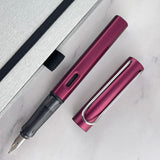 Lamy AL-star Black Purple Fountain Pen – Medium Nib