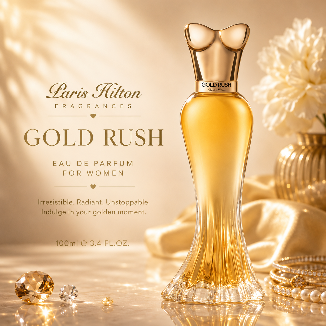 Paris Hilton Gold Rush EDP For Women 100ML