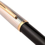 Waterman Carène Ballpoint Pen – Black Deluxe with Gold Trim