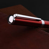 Sheaffer Intensity Translucent Red Ballpoint Pen – Chrome Trim