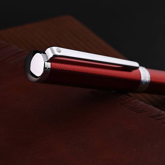 Sheaffer Intensity Translucent Red Ballpoint Pen – Chrome Trim