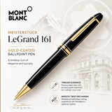Montblanc Meisterstück LeGrand 161 Gold-Coated Ballpoint Pen
