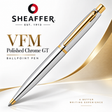 Sheaffer VFM Polished Chrome GT Ballpoint Pen