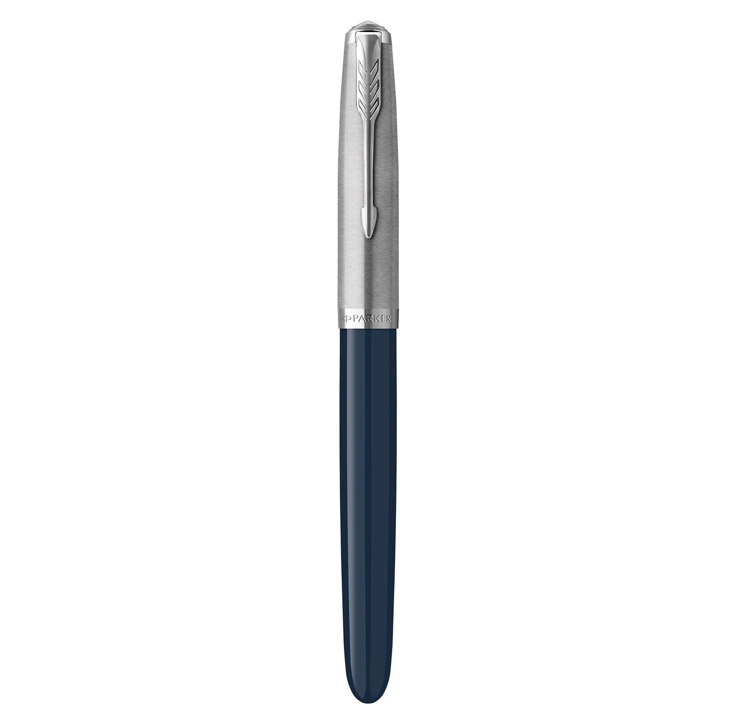 Parker 51 Rebirth Fountain Pen – Midnight Blue with Chrome Trim | Premium Fountain Pen