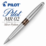 Pilot MR 02 Ballpoint Pen – Silver Python