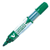 Pilot V Board Master Whiteboard Marker 4 Color – Bullet Tip (Blue / Black / Red / Green)