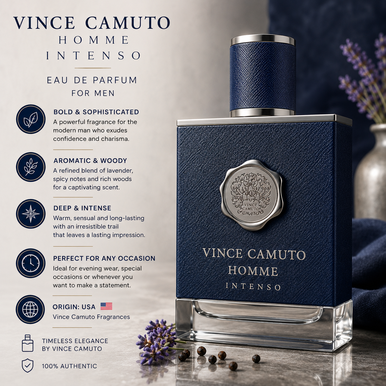 Vince Camuto HOMME INTENSO M EDP 100ML