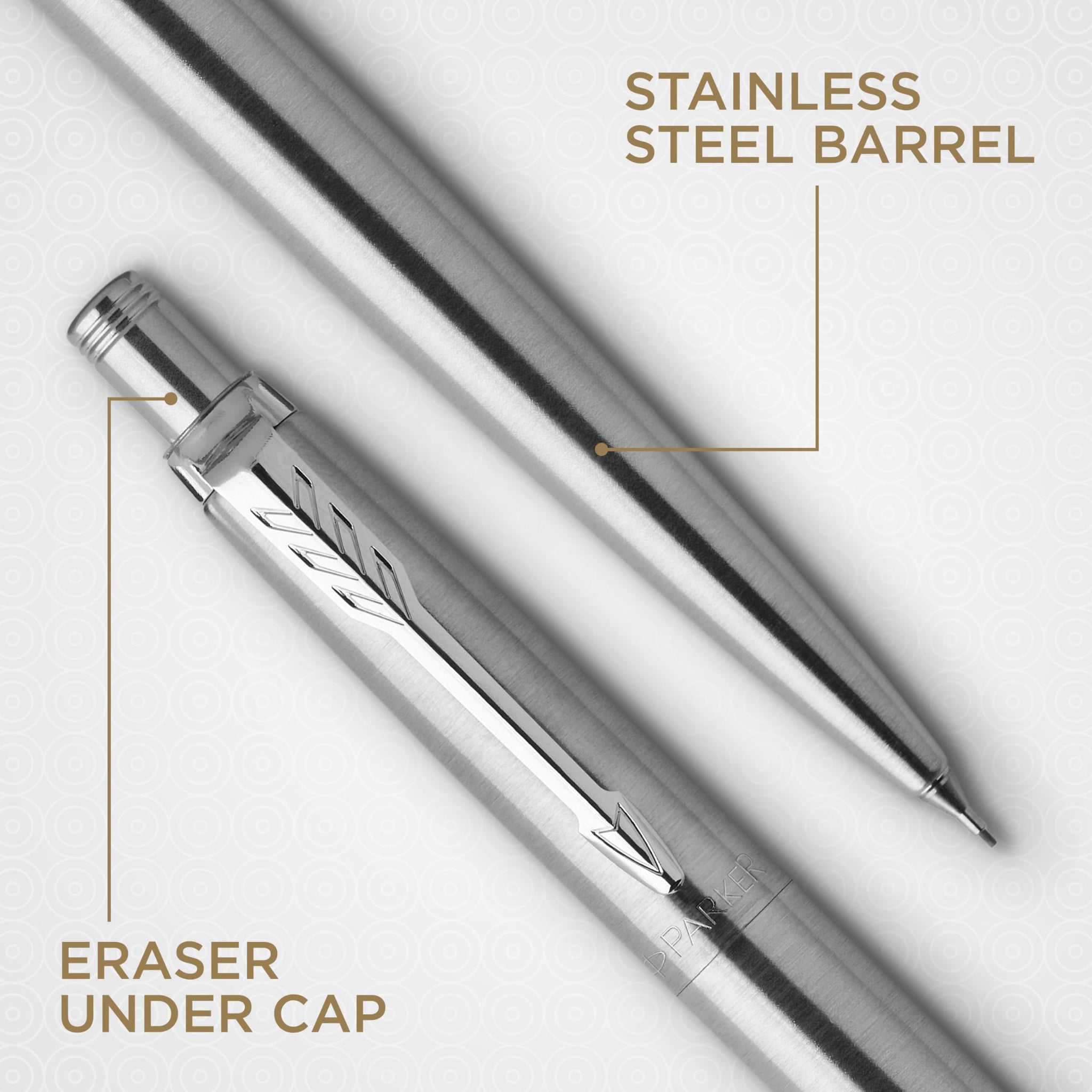 Parker Jotter Mechanical Pencil – Stainless Steel | Chrome Trim | 0.5mm