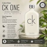 Calvin Klein CK One EDT 100ml – Unisex Fragrance