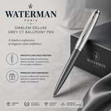 Waterman Emblem Deluxe Grey CT Ballpoint Pen