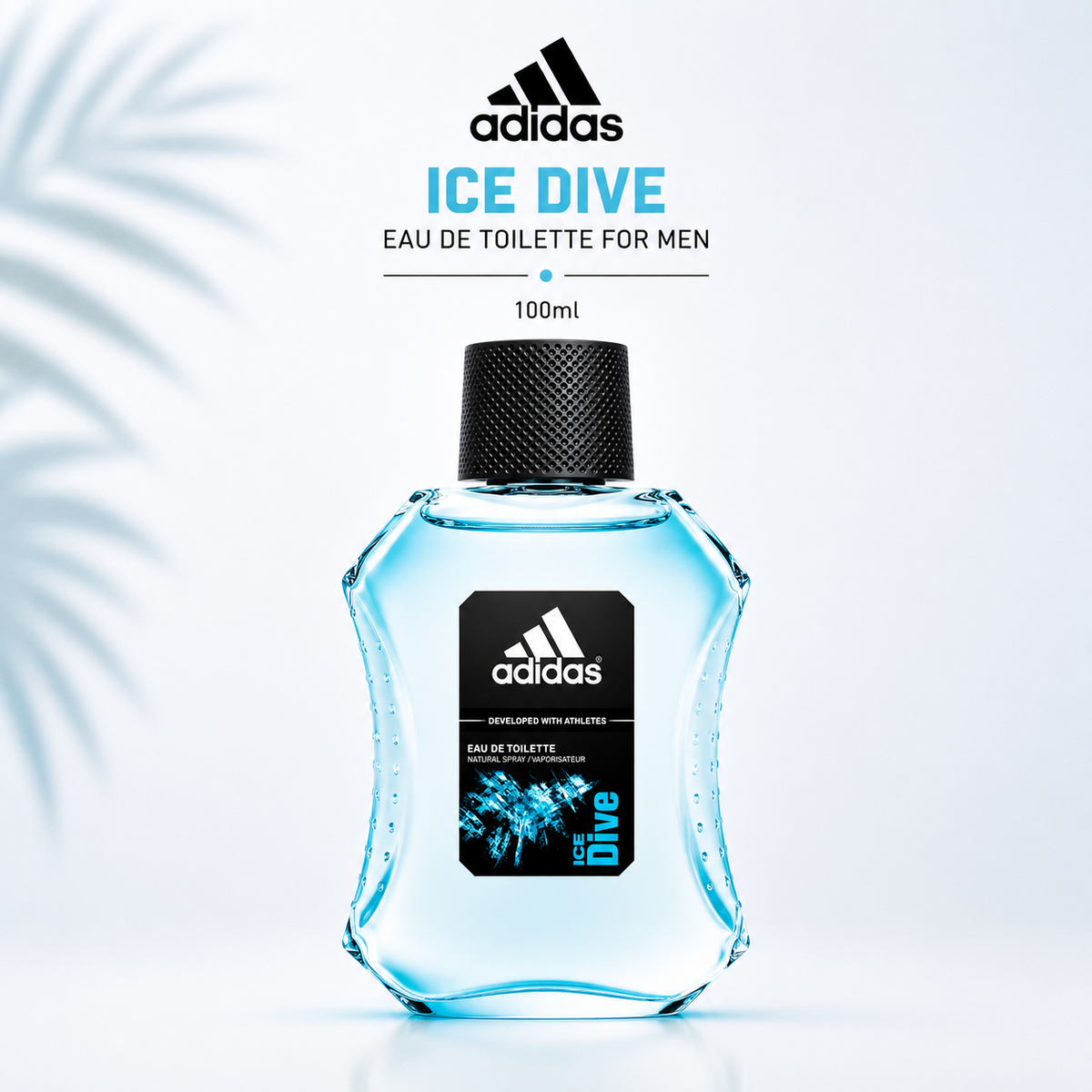Adidas Ice Dive Eau de Toilette for Men – 100ml