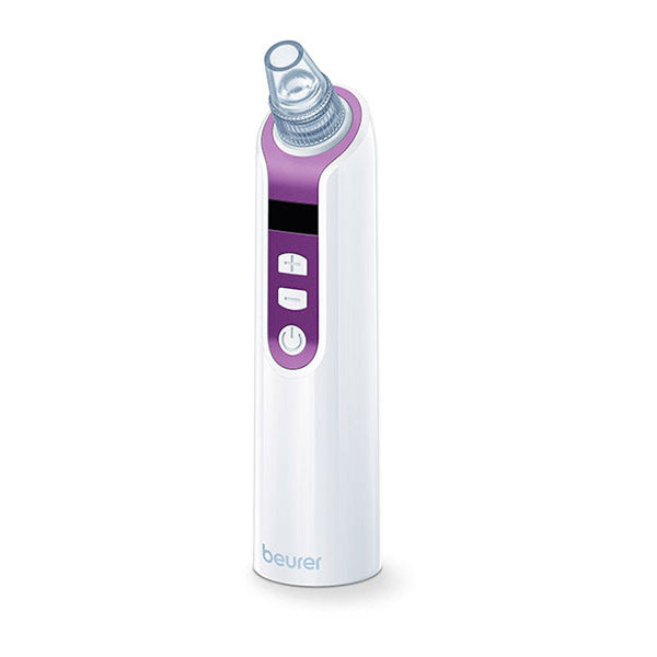 Beurer FC 41 electric blackhead remover and vacuum facial cleanser, white device, additional view 7