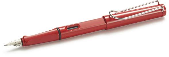 Lamy Safari Red Fountain Pen – Medium Nib