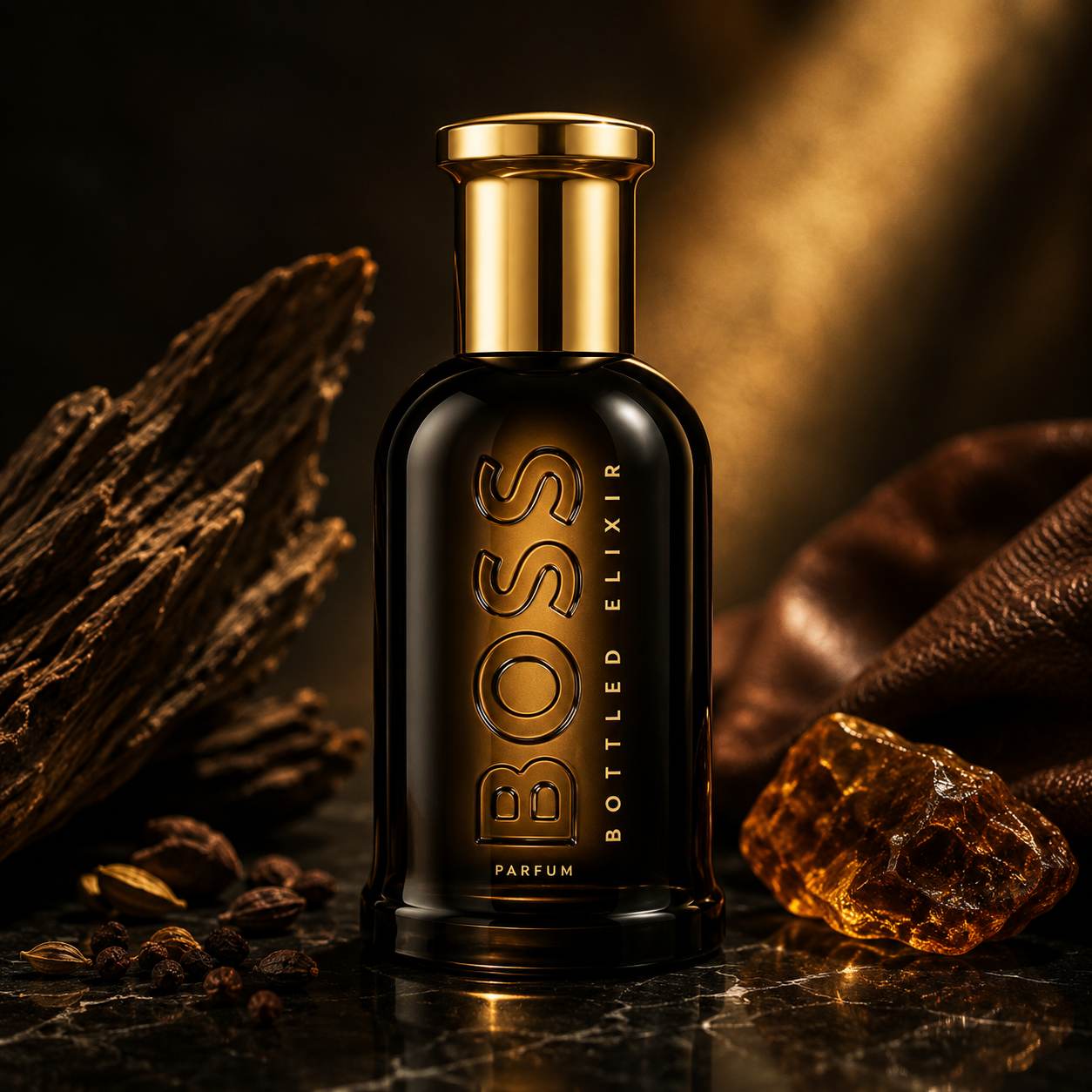 Hugo Boss Bottled Elixir EDP for Men 50ml | Woody Spicy Perfume