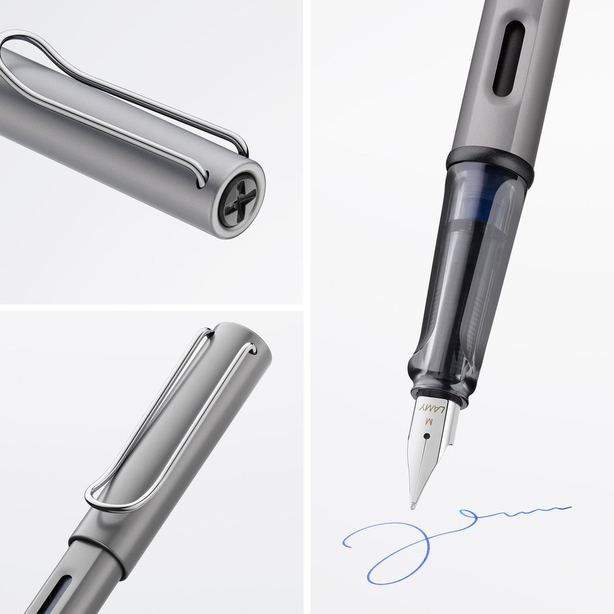 Lamy AL-star Graphite Fountain Pen – Medium Nib