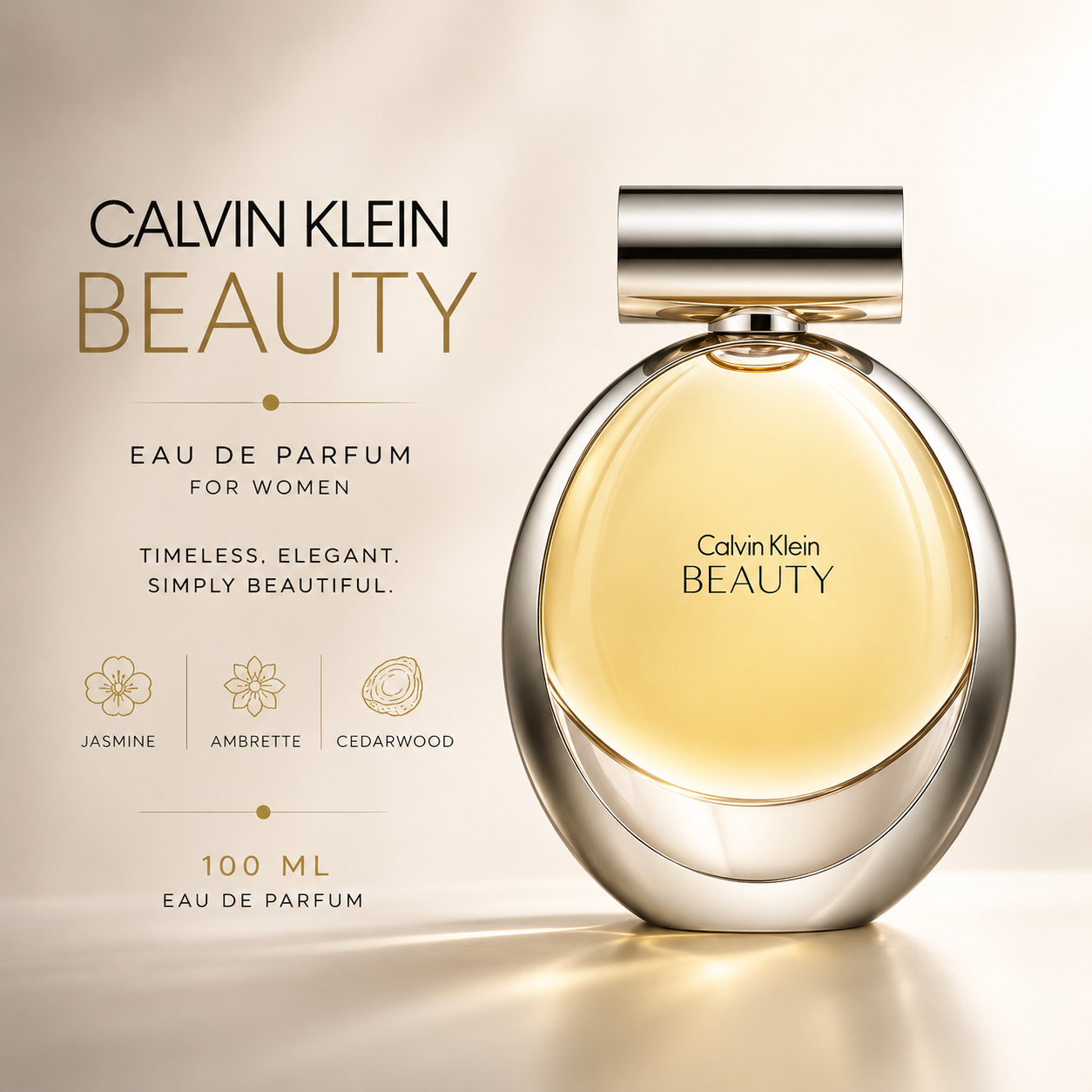 Calvin Klein Beauty for Women EDP 100ml
