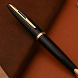 Waterman Carène Ballpoint Pen – Black Sea with Gold Trim