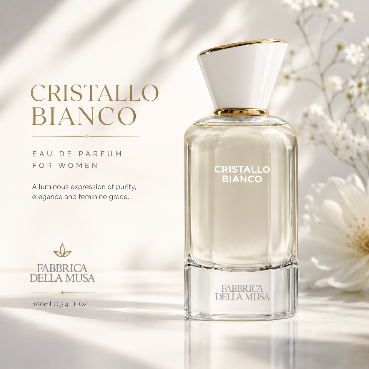 Fabbrica Della Musa Cristallo Bianco For Women EDP 100Ml