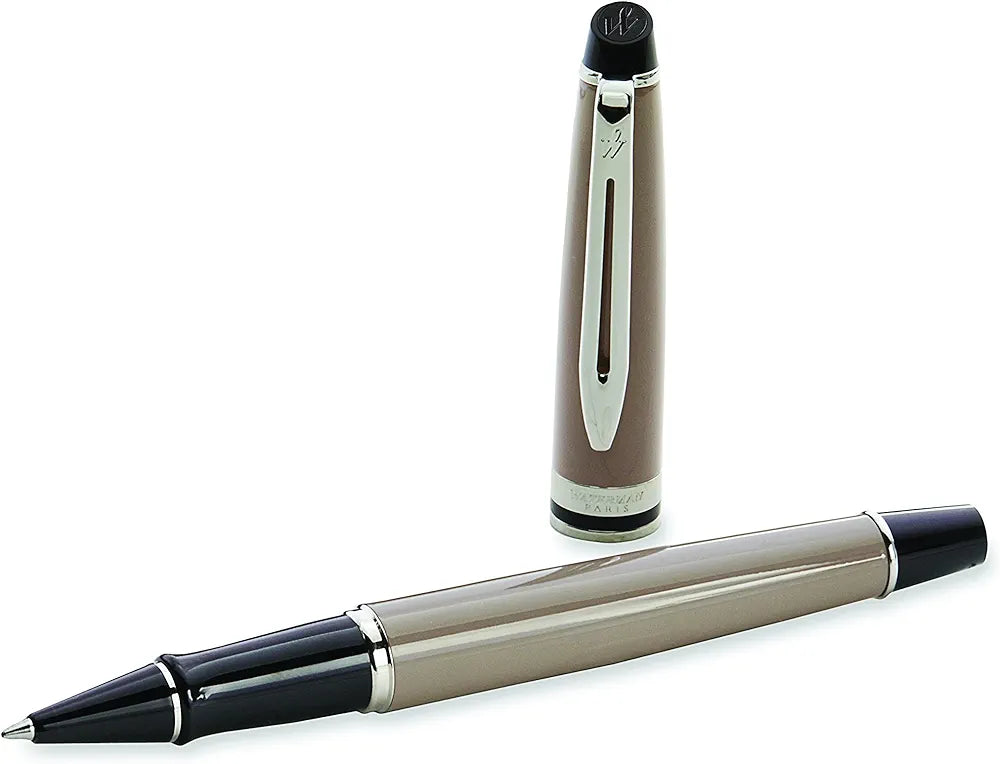 Waterman Expert Taupe CT Rollerball Pen – Premium Writing Instrument