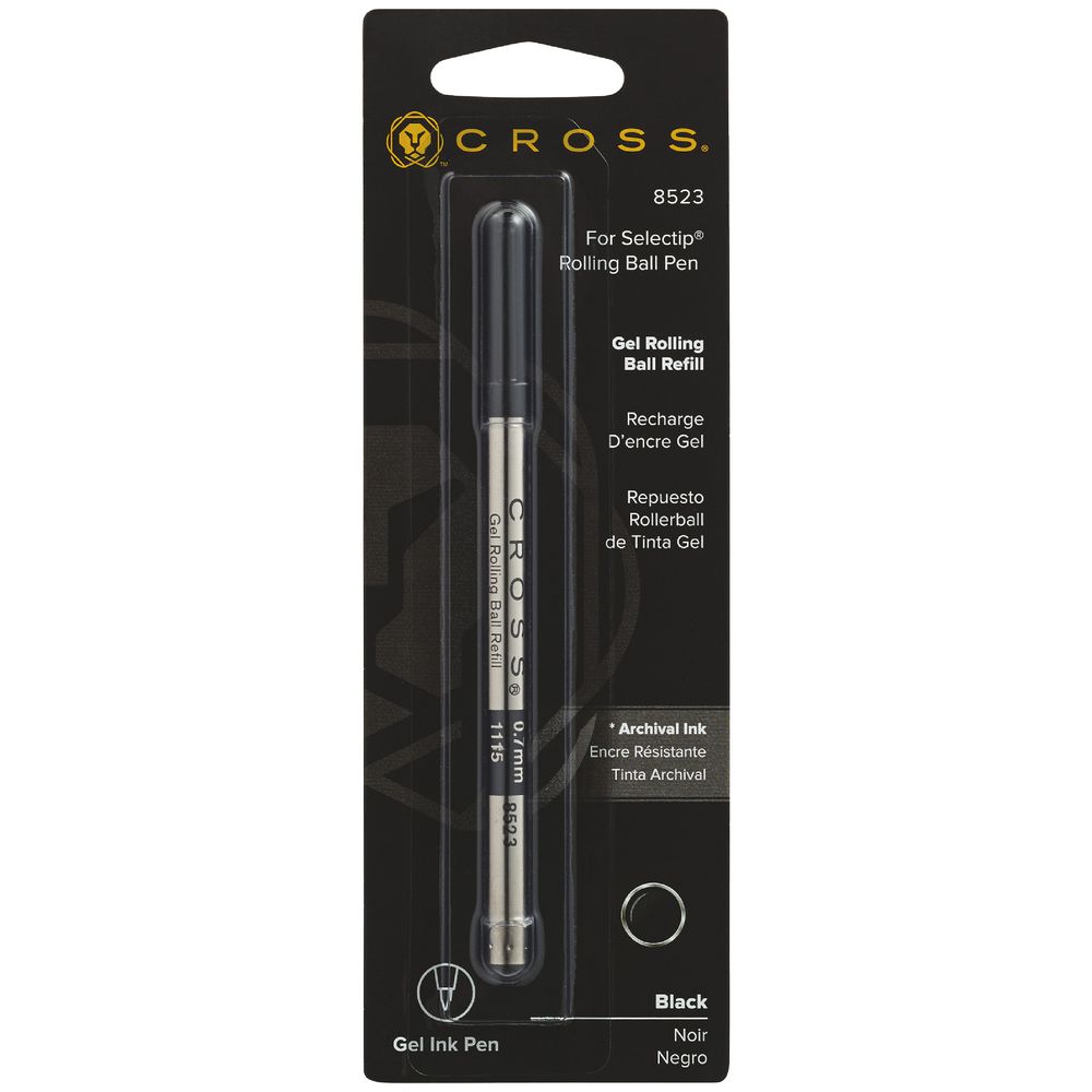 Cross Roller Ballpen Refill Blue Black