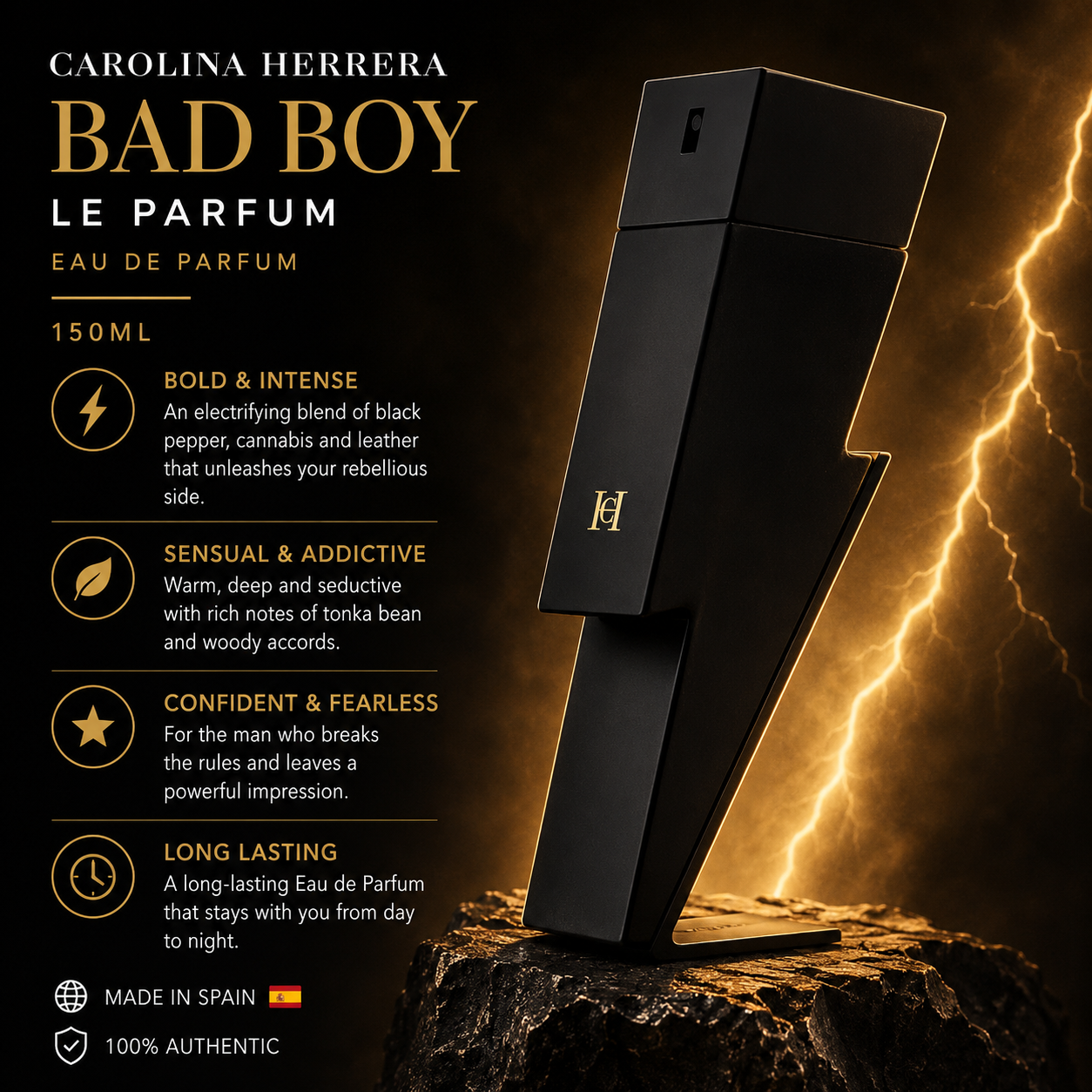 CH BAD BOY LE PARFUM EDP 150ML