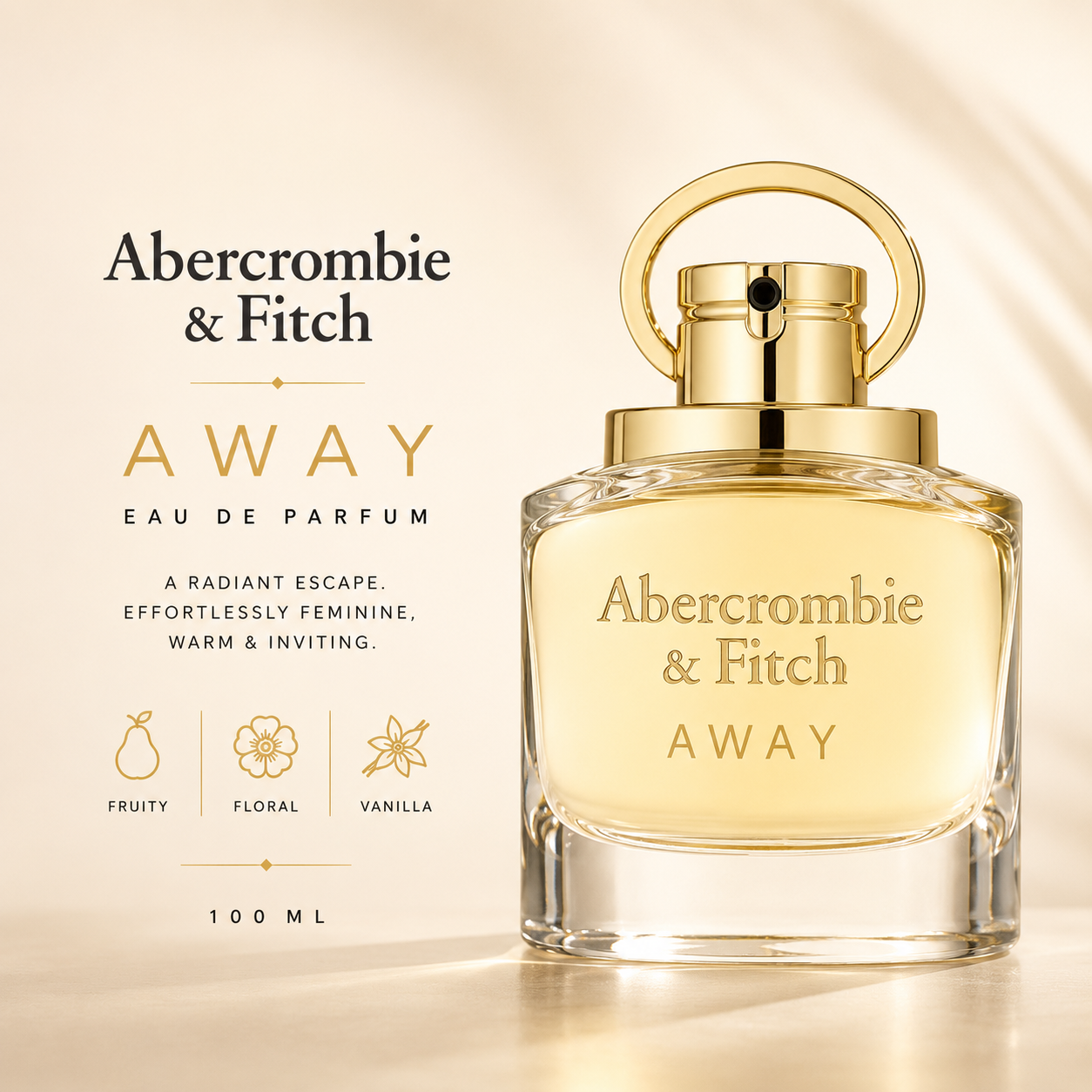 Abercrombie & Fitch Away Eau de Parfum – Women 100ml