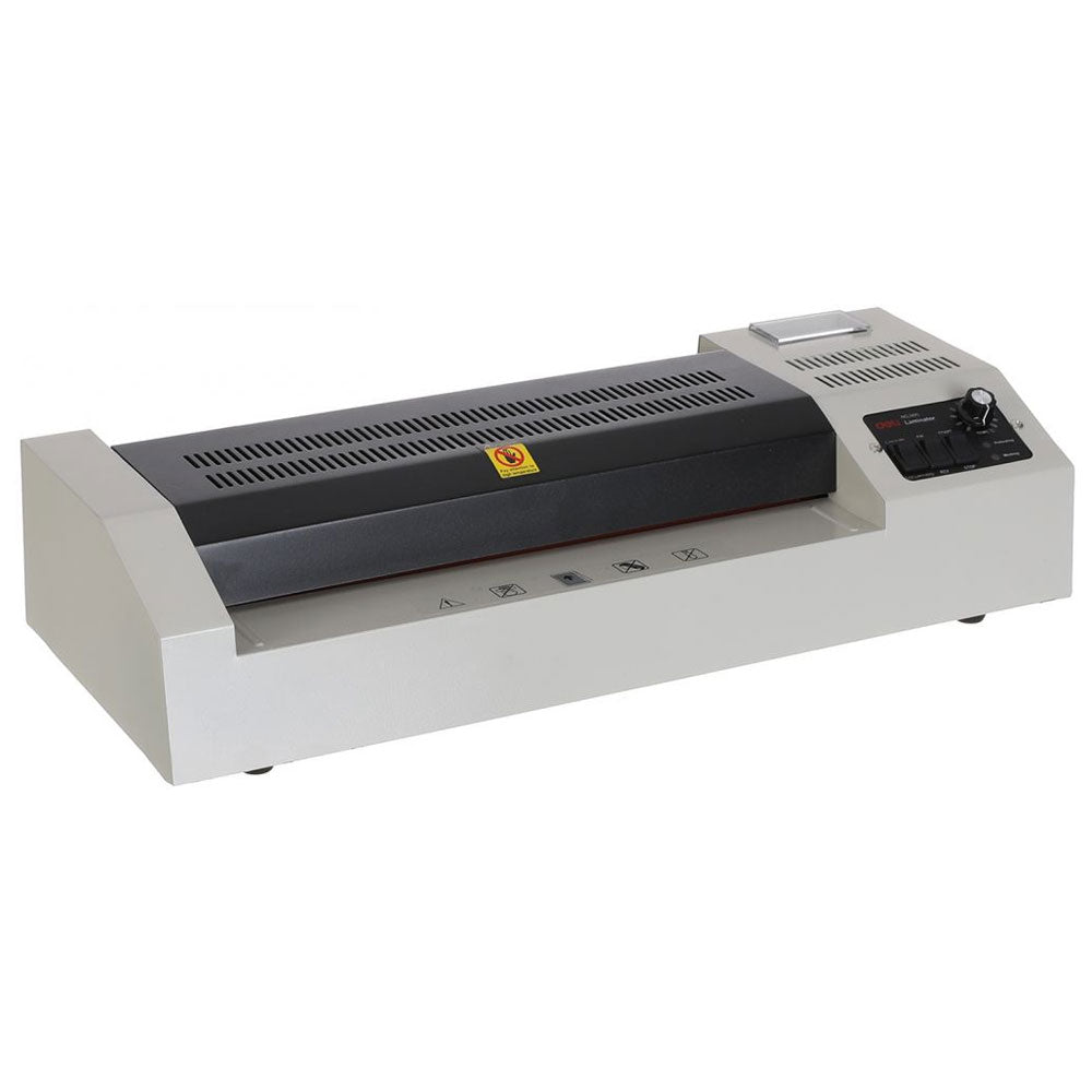 Deli E3895 A3 Hot & Cold Laminator – 50–200 Micron | 4-Roller | 600mm/min