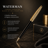 Waterman Carène Essential Black GT Ballpoint Pen