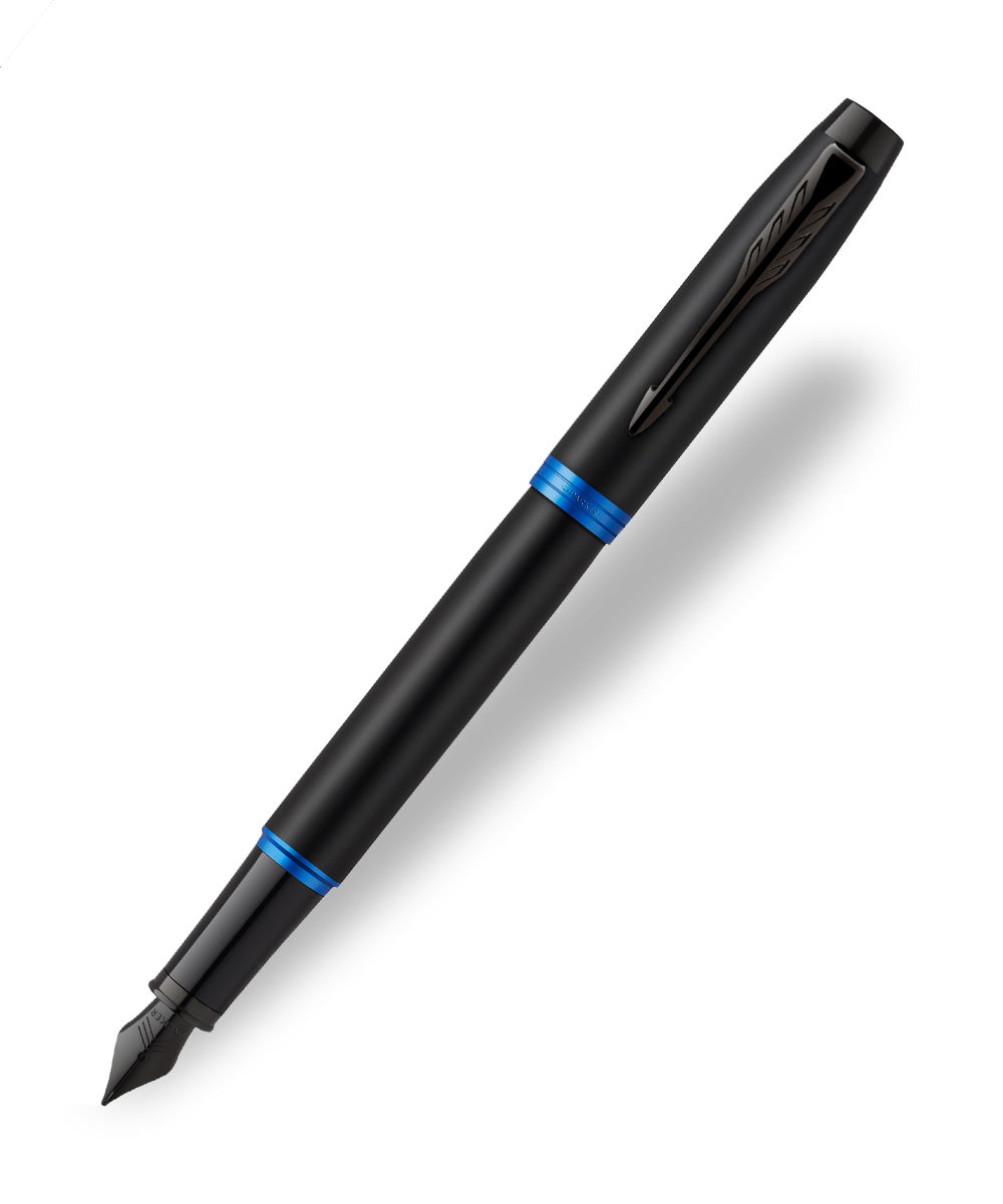 Parker IM Vibrant Ring Fountain Pen – Blue, Orange & Purple